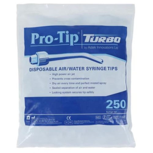 Pro-Tip Turbo Disposable Tips 250